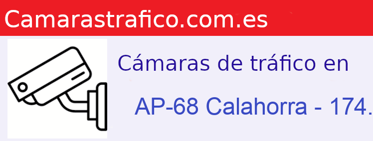 Camara trafico AP-68 PK: Calahorra - 174.900